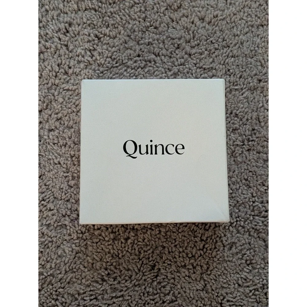 Quince Sofia European Leather Skinny Belt Mushroom Medium NWT Preppy Classy